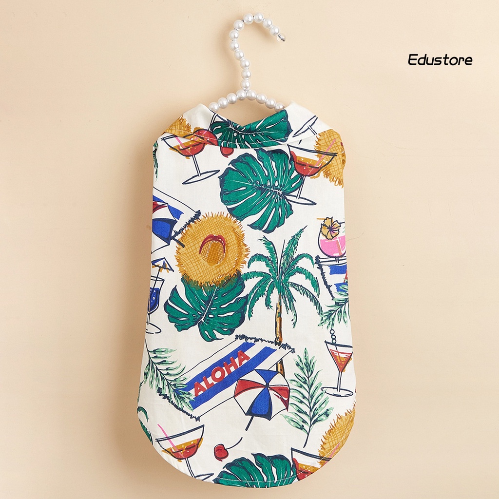 edustore-เสื้อผ้าสัตว์เลี้ยง-ผ้าฝ้าย-ระบายอากาศ-สําหรับสัตว์เลี้ยง