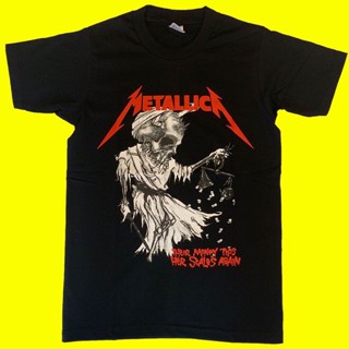 Tee เสื้อยืดผู้หญิง ผ้านุ่ม♂☜เสื้อวง Metallica เสื้อวงดนตรี เสื้อวงร็อค ซักไม่หด ใส่สบาย ผ้านิ่ม_15