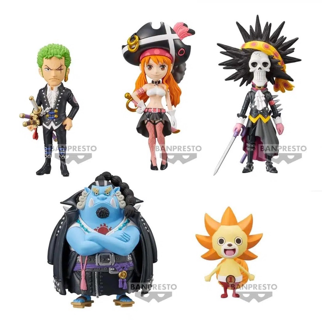 One piece WCF Film Red Vol.2 โซโร, นามิ, บรู๊ค, จินเบ, ซันนี่ | Shopee ...