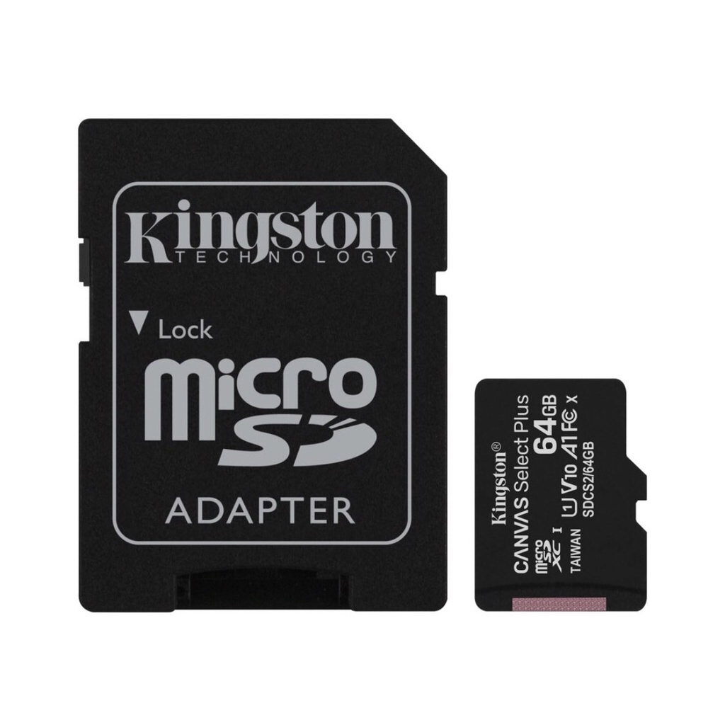 ภาพหน้าปกสินค้าเมมโมรี่ การ์ด Kingston microSDHC 64GB- Class 10 จากร้าน pk_tech บน Shopee