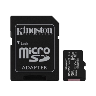 ภาพขนาดย่อของภาพหน้าปกสินค้าเมมโมรี่ การ์ด Kingston microSDHC 64GB- Class 10 จากร้าน pk_tech บน Shopee
