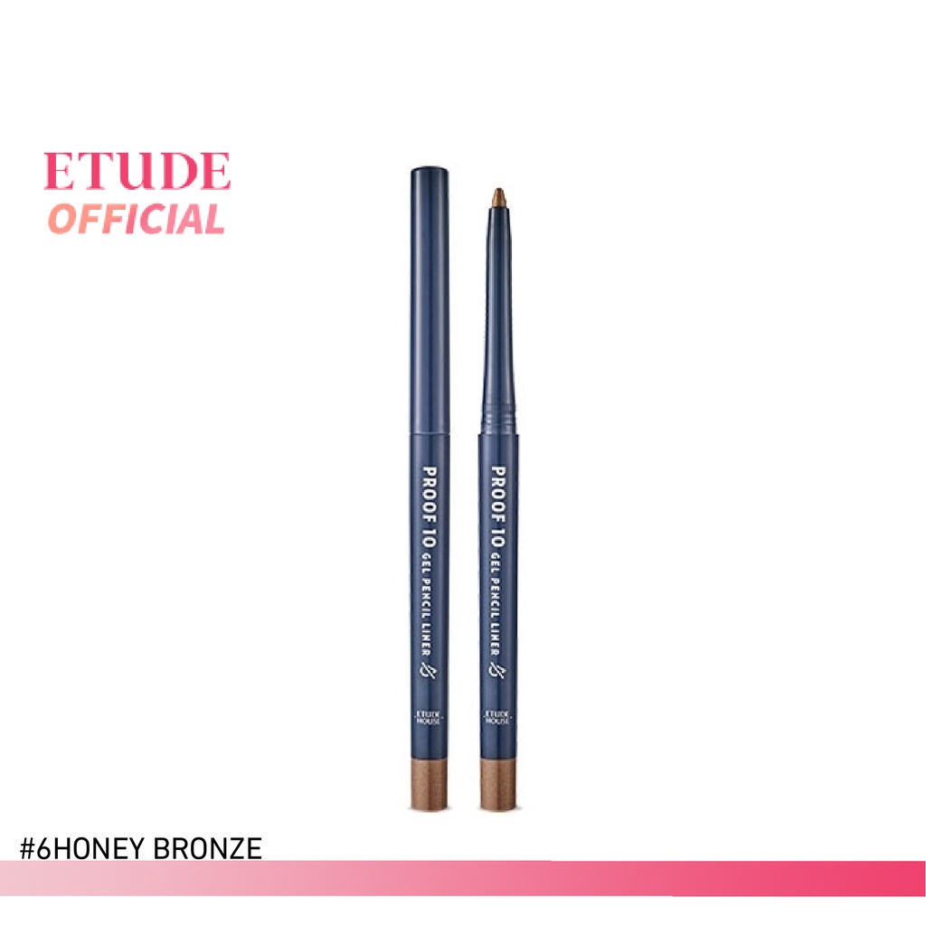 etude-proof10-gel-pencil-6-honey-bronze-อีทูดี้-อายไลน์เนอร์
