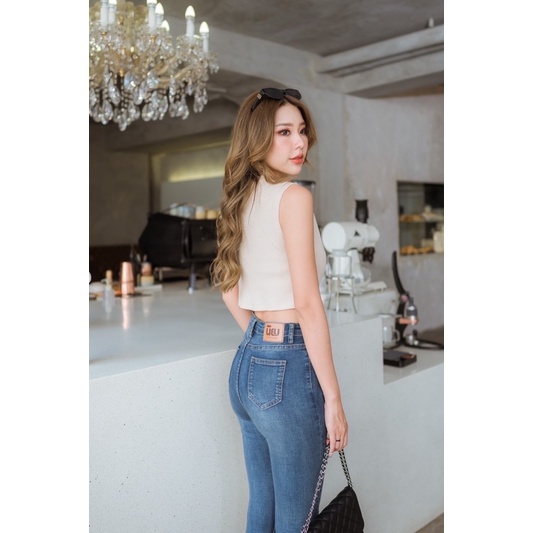เสื้อกล้ามผ้าร่องเล็กเนื้อดี-อยู่ทรงใส่สวย