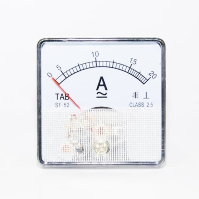 แอมแปร์มิเตอร์ AMPERE AC DC SF52 20A TAB AMPEREMETER ของแท้ | Shopee ...