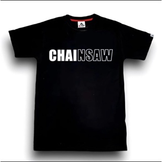 เสื้อคู่รัก Chainsaw Man -  Anime Shirt Classic t shirt Cotton Shirt For Man Womanเสื้อยืดเสื้อยืด_29