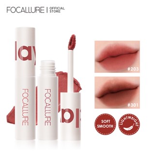 สินค้า Focallure ลิปสติก เนื้อแมตต์กํามะหยี่ ติดทน จูบไม่หลุด(ลิปติดทน,ลิปกันน้ำ)