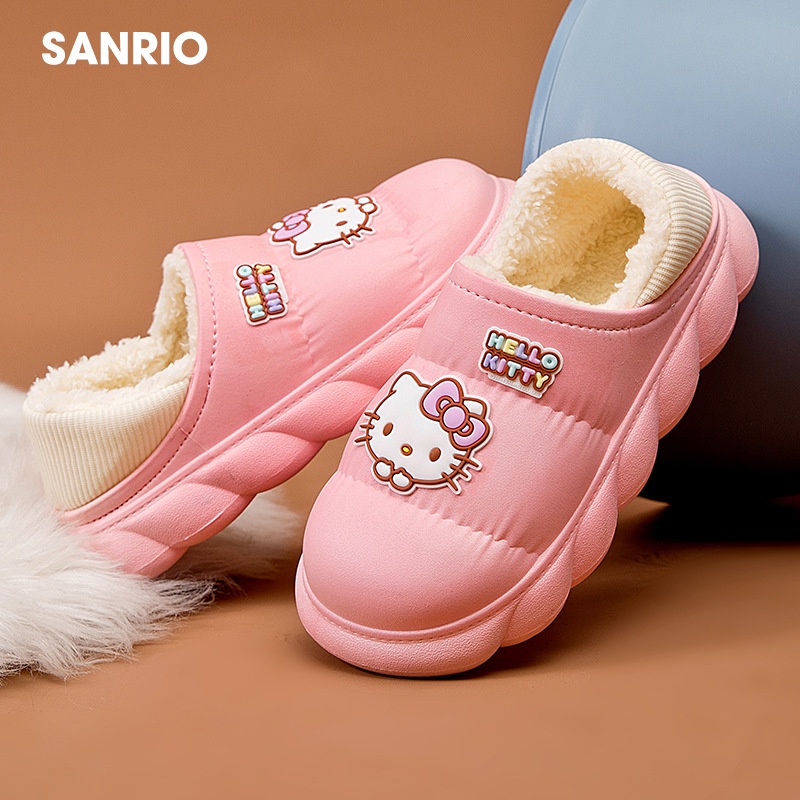 รองเท้าแตะผ้าฝ้าย-sanliou-สำหรับผู้หญิงฤดูหนาวแบบใหม่ในร่มน่ารักสำหรับใช้ในบ้านแม่และลูกพื้นหนาสำหรับใช้ในบ้าน