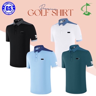 เสื้อแขนสั้นกอล์ฟชาย Premium Golf Station New Arrivals, Premium  Mens Golf Shirts 2022/23 New Collections!!🥰🛒🙇🏼‍♀️🎉