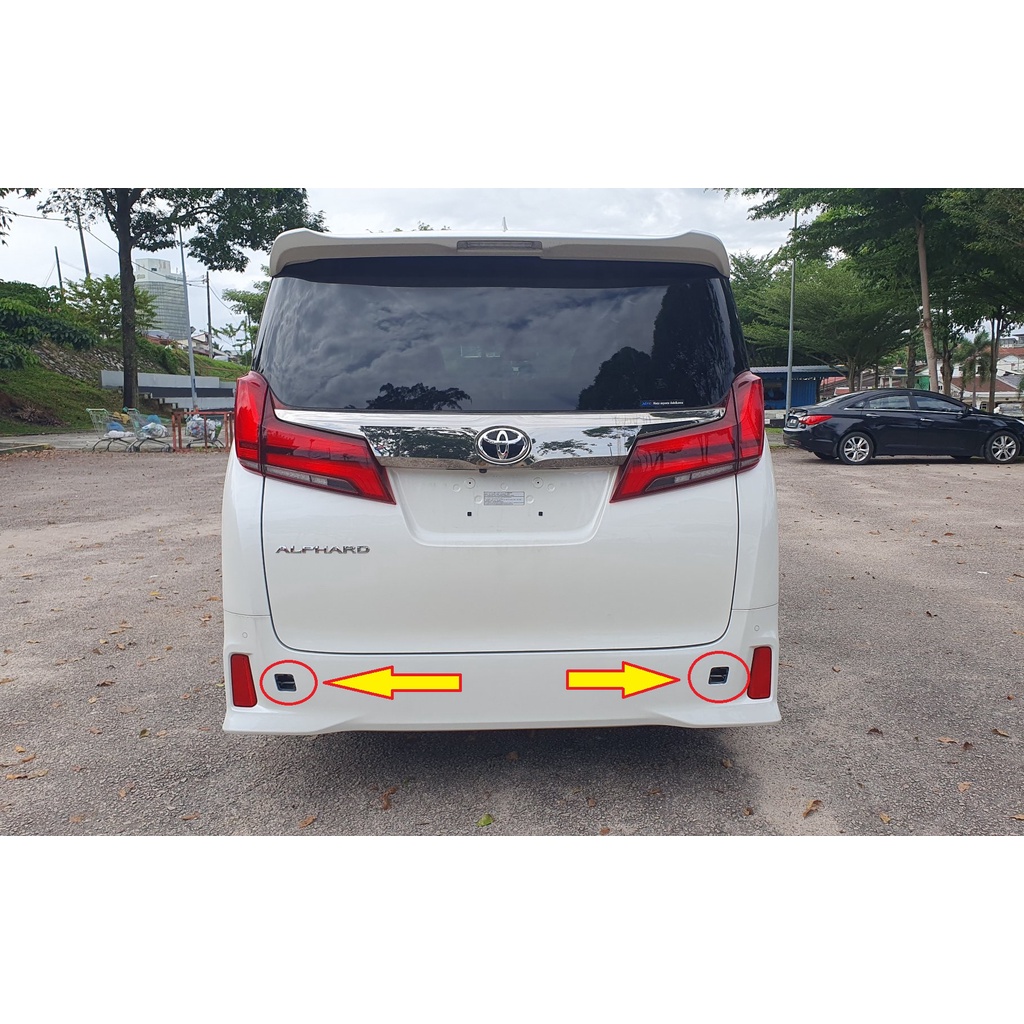 TOYOTA ALPHARD VELLFIRE ZG ZA S, SC AGH30 GGH30 2018 - 2023 REAR BUMPER ...