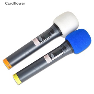 &lt;Cardflower&gt; 10 Colors Handheld Microphone Mic Grill Windshield Wind Shield Sponge Foam Cover On Sale