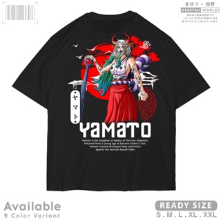 เสื้อยืดแขนสั้น เสื้อยืด ลายการ์ตูนอนิเมะ One Piece YAMATO ONI PRINCESS สไตล์ญี่ปุ่น x 9218_22