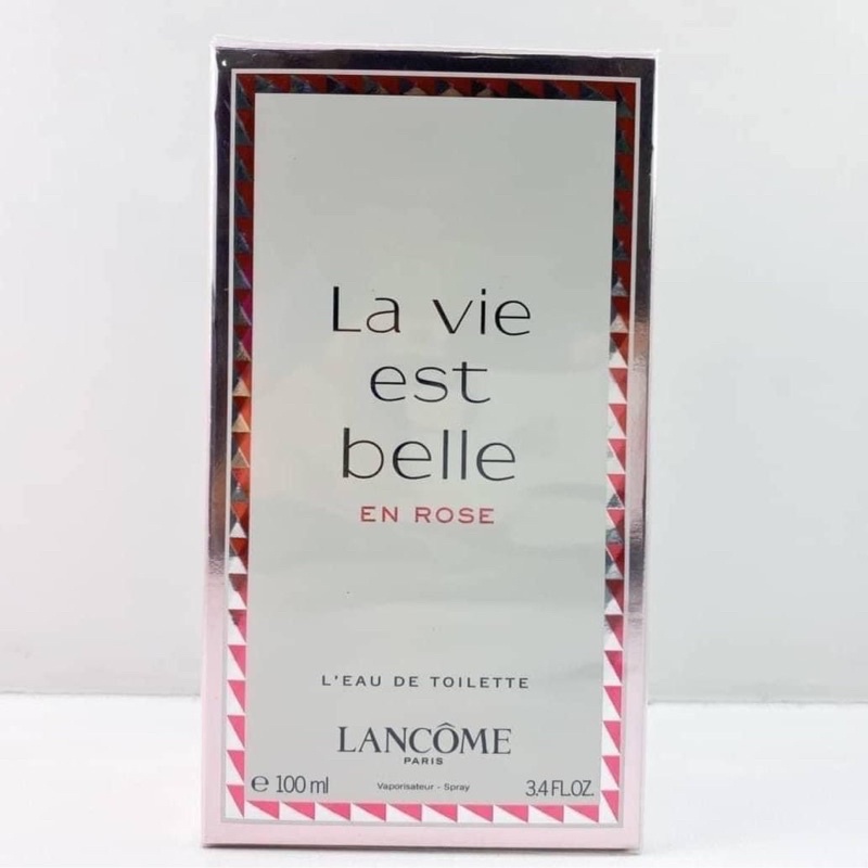 น้ำหอม-la-vie-est-belle-en-rose-edt100ml-ทักแชทเช็คสต๊อกก่อนนะ