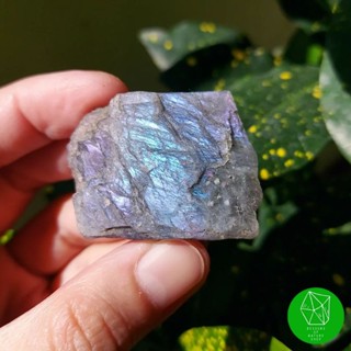 หินลาบราโดไรต์ดิบ (Labradorite)