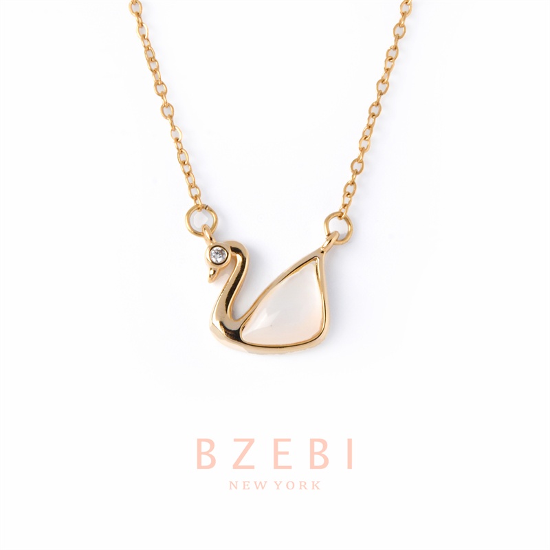 bzebi-สร้อยคอโซ่งู-แฟชั่น-ผู้หญิง-ทองคําแท้-จี้หงส์-สเตนเลส-ประดับเพชร-ของขวัญ-สีทอง-สําหรับผู้หญิง-948n