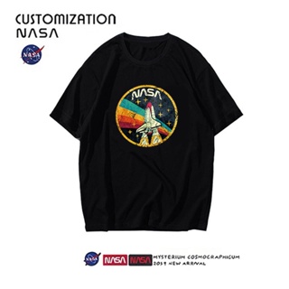 นักบินอวกาศ Unisex NASA printing  tshirt for men   men’s top korean‘s top womens t shirt_59