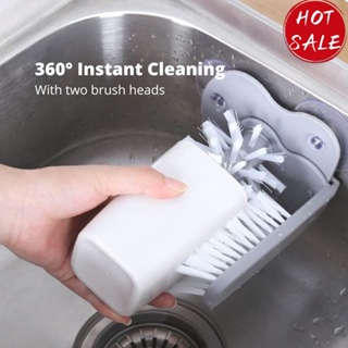 Creative Glass Washer Brush Cup Washer Cup Cleaner For Sink Cleaning Gadgets Baby Bottle Glass Washer Scrubber Cleaning Appliance 2023 [COD]