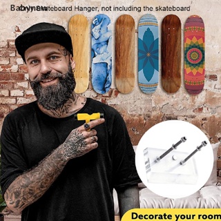 <Babynew> Ghost Hanger Skateboard Wall Mount Deck Display  Skateboard Storage Holder On Sale