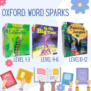 หนังสือชุด Oxford: Word Sparks หนังสือเด็กภาษาอังกฤษ หนะงสือหัดอ่าน Oxford Reading Tree