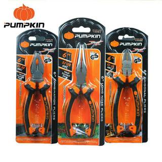 PUMPKIN XTREME คีม 6 นิ้ว ปากเฉียง ปากแหลม ปากจิ้งจก ด้ามจับหุ้มยางหนาพิเศษ