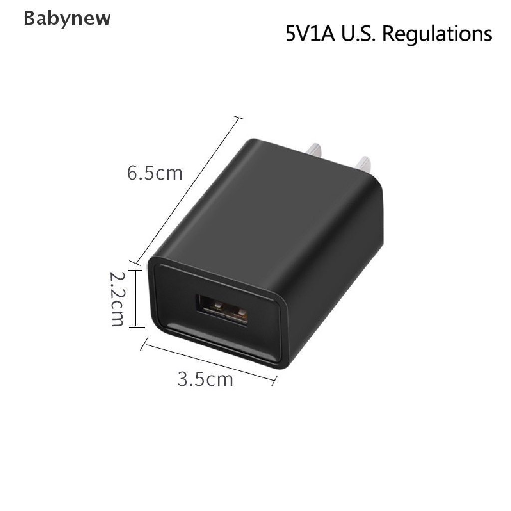 USB 5V 1A/2A ChargingHead Portable Universal Charger USA MultiFunction