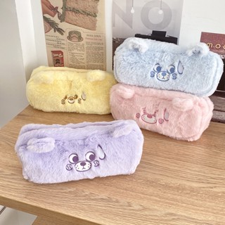blinkgirl 〰️ พร้อมส่ง 🧸 กระเป๋าดินสอ bear ขนนุ่มๆ น่ารักมากๆ ได้ไปไม่ผิดหวังแน่นอน ขนาด 21*7*6cm