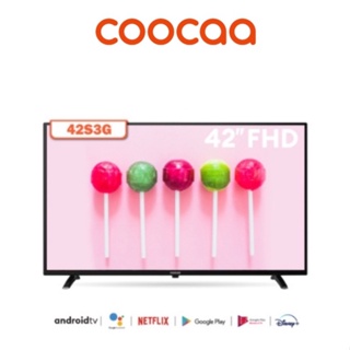 ภาพขนาดย่อของสินค้าTV COOCAA 42 นิ้ว Android TV รุ่น 42S3G ประกันศูนย์1ปี