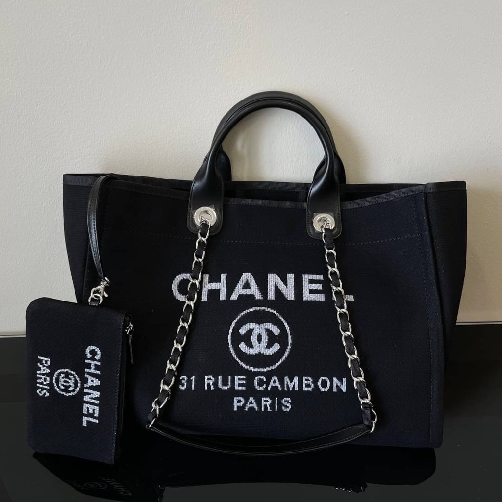 chanel-cambon-tote-new-color-grade-vip-size-16นิ้ว-อุปกรณ์-การ์ด-ใบเสร็จ-ถุงผ้า-ถุงกระดาษ