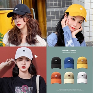 Cap_m Hat หมวกแก็ป ลายปัก มีหลายสี ราคาถูก พร้อมส่ง