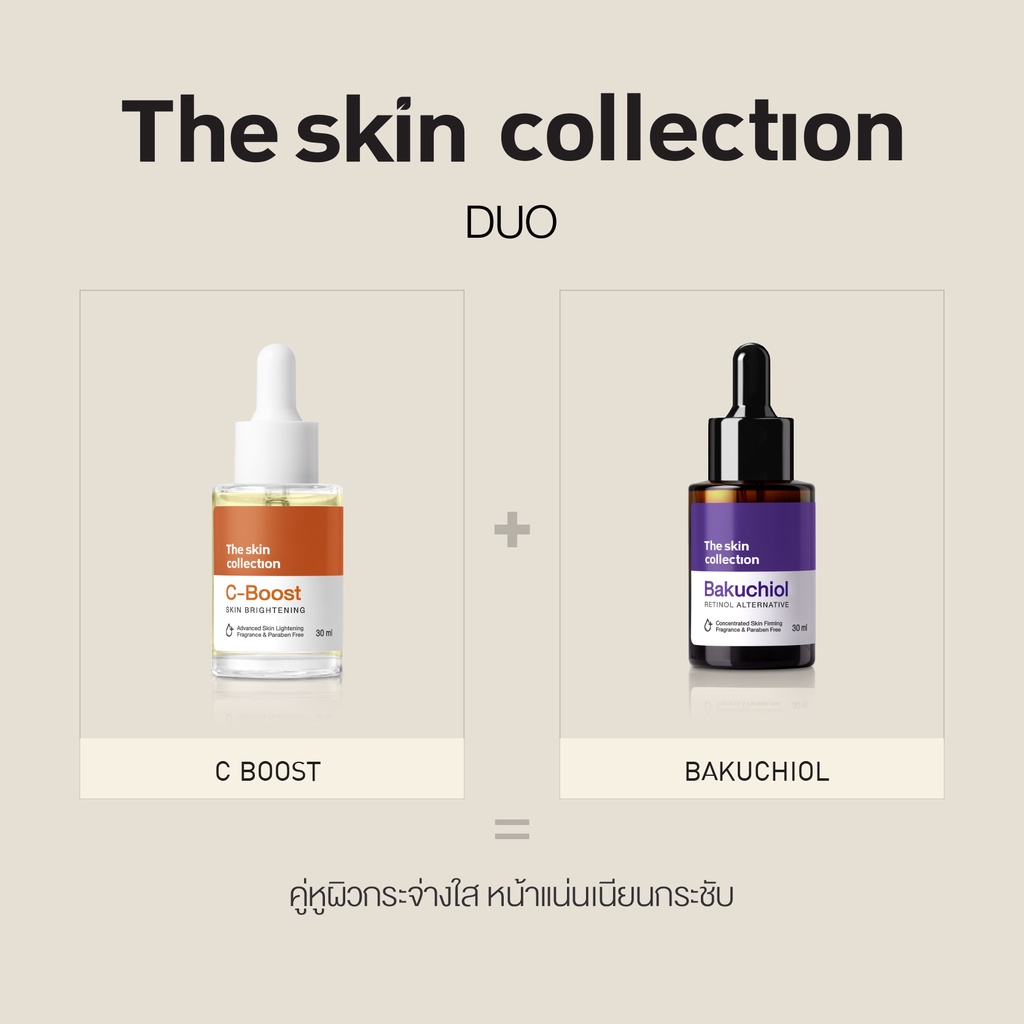 ใหม่! เซรั่มวิตามินซี ดูแลผิวใส The Skin Collection C-Boost Serum - 4
