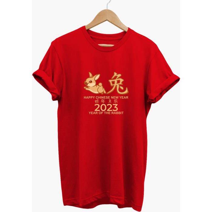 s-5xl-ผ้าฝ้าย-100-s-5xl-เสื้อยืดผ้าฝ้าย-2023-เสื้อยืด-year-of-the-rabbit-funny-hanzi-tshirt-sincia-rabbit