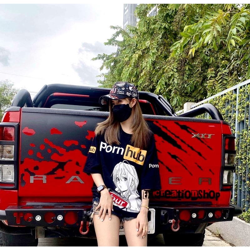 ใหม่-เสื้อยืดลายpornhub-พร้อมส่ง-05