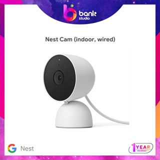 (ประกัน 1ปี) กล้องวงจรปิดอัจฉริยะ Google Nest Cam (Wired) - White