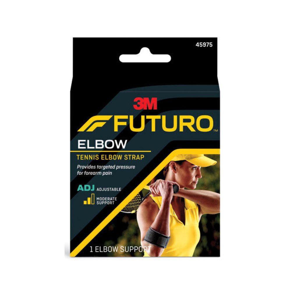 futuro-tennis-elbow-support-free-size-สีดำ-รุ่น-45975