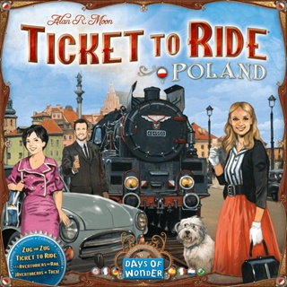 Ticket to Ride: Map Collection Volume 6½ – Poland (Expansion) [BoardGame]