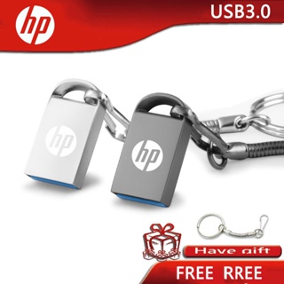 Hp ไดรฟ์ปากกาโลหะ ขนาดเล็ก USB 3.0 4GB 32GB 64GB 128GB 256GB กันน้ํา