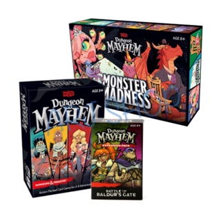 Dungeon Mayhem : Monster madness expansion (ภาษาอังกฤษ) Board game - บอร์ดเกม