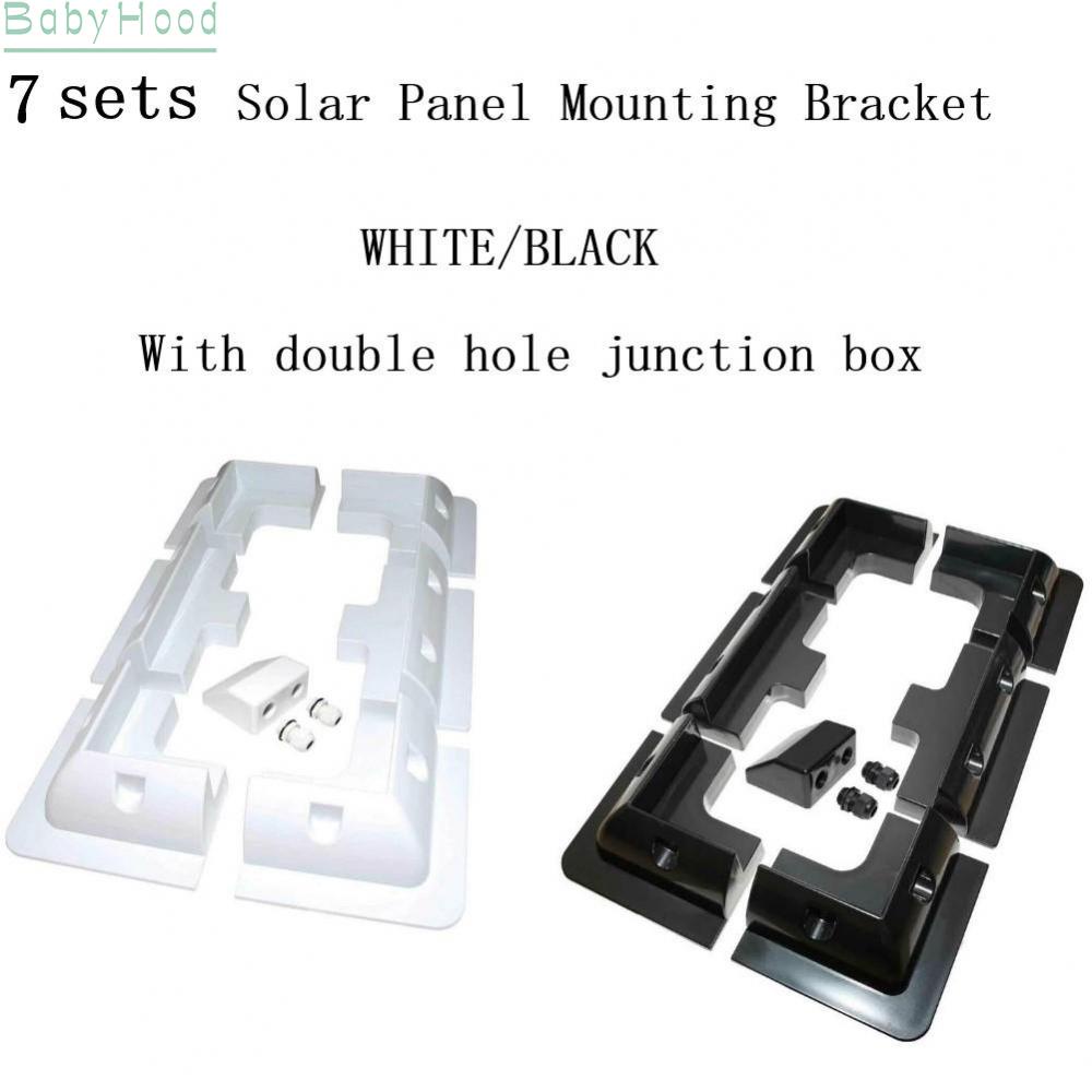 big-discounts-bracket-brackets-caravan-flat-for-caravan-mounting-panel-rv-solar-white-bbhood