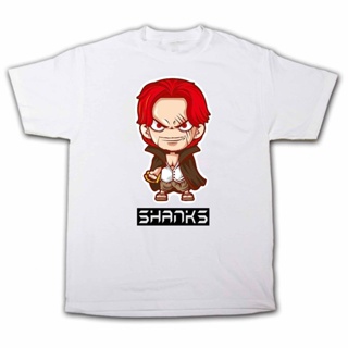 เสื้อยืดสําหรับผู้ชาย❦I.Anime One Piece Shanks Shirt (OP49) เสื้อยืดสําหรับผู้ชาย/เสื้อยืดสําหร 4dA_14