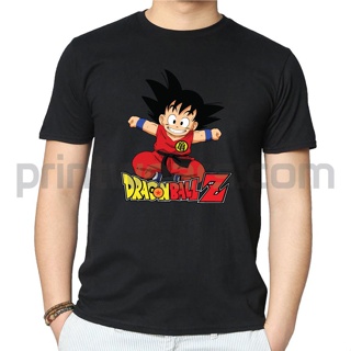 เสื้อยืดผ้าฝ้ายพรีเมี่ยม เสื้อยืดผ้าฝ้าย พิมพ์ลาย Son Goku Dragoll PW-048 MJoleg14MBhcba93 แฟชั่นผู้ชาย