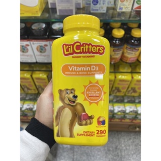 Lil Critters Vitamin D3 Gummy Bears 290 gummies