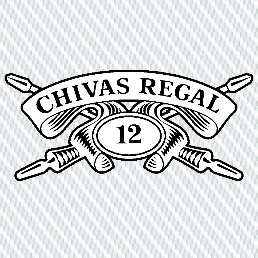 สติกเกอร์-โลโก้-chivas-regal-พีวีซีกันน้ำ-ขนาด-5-5-x-12-5-cm-ราคาชิ้นละ-19-บาท