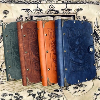 สมุดโน้ตแฮร์รี่ พอตเตอร์ สมุดบัญชีมือ สมุดบัญชี Hogwarts College อุปกรณ์ต่อพ่วง อัลบั้มย้อนยุค สมุดไดอารี่ที่ระลึก