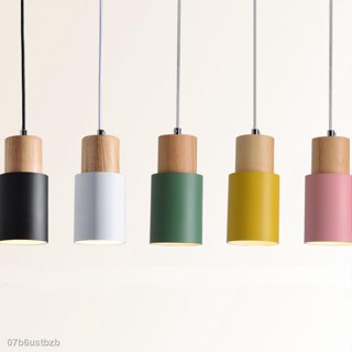 ■❖❃จี้โคมไฟระย้า LED อลูมิเนียม สีสันสดใส ดีไซน์เรียบง่าย สไตล์นอร์ดิก