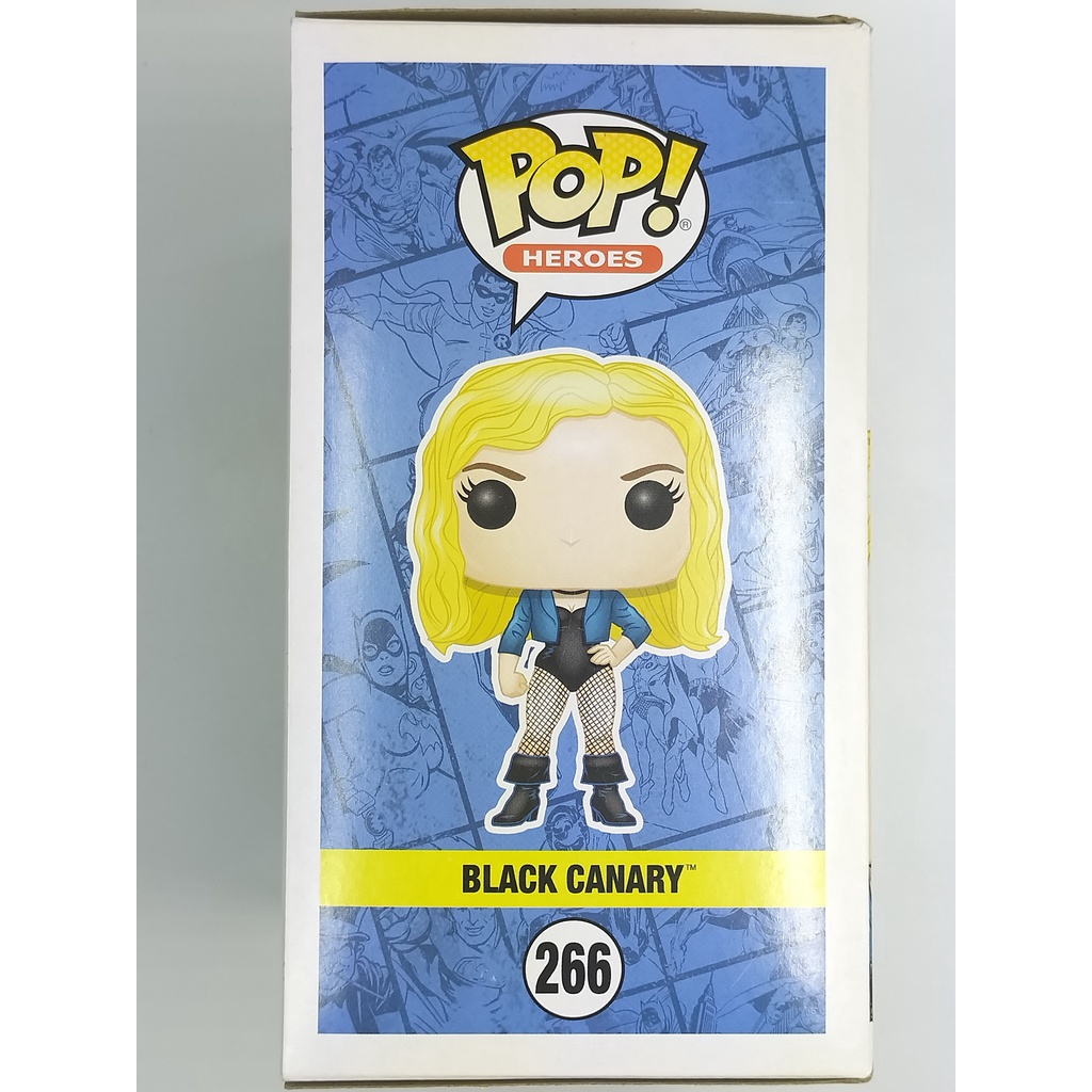 eccc-2019-funko-pop-dc-super-heroes-black-canary-266-กล่องมีตำหนินิดหน่อย