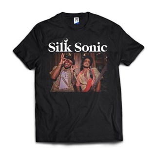 เสื้อยืดพิมพ์ลายเสื้อยืดเสื้อยืด โอเวอร์ไซซ์ SILK SONIC BRUNO MARS | ซิลค์โซนิค | บรูโนมาร์ส | เสื้อวงดนตรี | เสื้อ_19