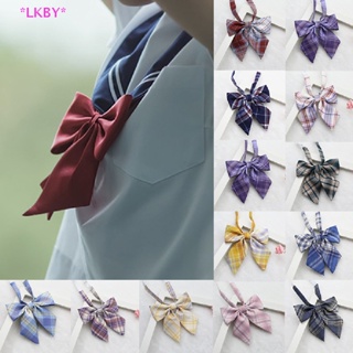 สินค้า Luckybabys> Ladies Plaid Bowtie Casual Bow tie Women Uniform Collar Butterf Bowknot Adult new
