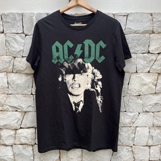 เสื้อวง Acdc Angus Young ลิขสิทธิ์แท้ จาก Usa