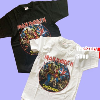 [ปรับแต่งได้]เสื้อIron Maiden เสื้อวงดนตรีเท่ๆไม่เหมือนใคร ใส่สบาย ผ้านิ่ม_17