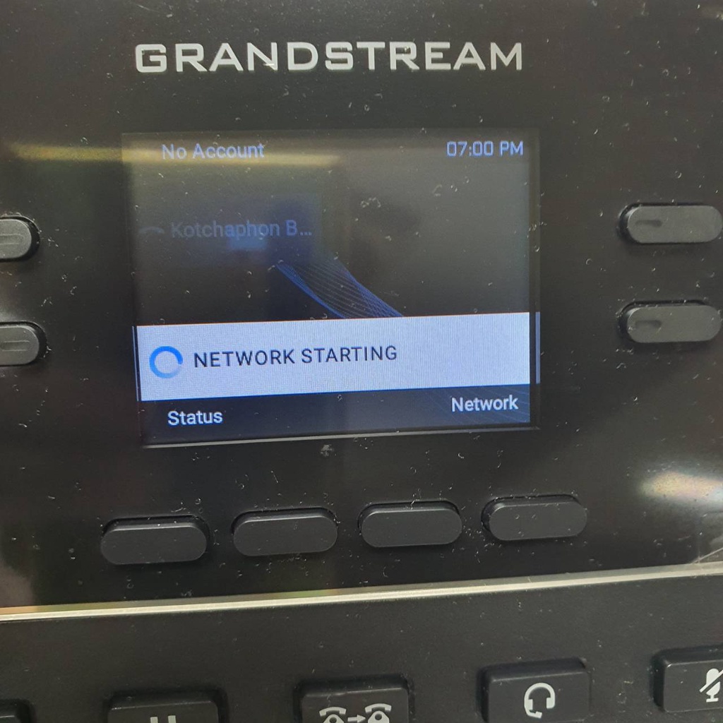 โทรศัพท์-ip-phone-grandstream-รุ่น-grp2612p-ของมือสองสภาพดีพร้อมใช้งาน-มีหม้อแปลง-และสาย-lan-1-เมตร-พร้อมใช้งาน-ส่งเร็ว