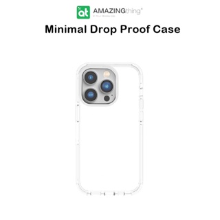 Amazingthing Minimal Drop Proof เคสใสกันกระแทกเกรดพรีเมี่ยม เคสสำหรับ iPhone14/15Series (ของแท้100%)